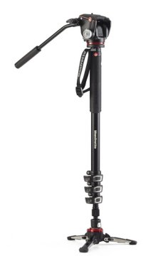 Manfrotto MVMXPROA42W monopiede per fotocamera 1/4" Alluminio Nero