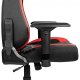 MSI MAG CH110 sedia per videogioco Sedia da gaming per PC Seduta imbottita Nero, Rosso 4