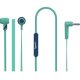 SilverHT 17634 Auricolare Cablato In-ear Musica e Chiamate Blu, Turchese 2