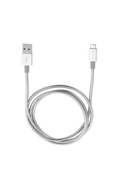 Verbatim Cavo Micro USB di Ricarica e Sincronizzazione 100 cm, colore Argento