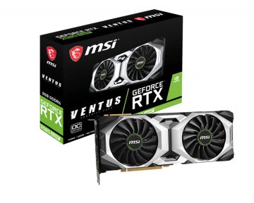 MSI VENTUS V372-256R NVIDIA GeForce RTX 2080 SUPER 8 GB GDDR6