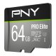 PNY PRO Elite 64 GB MicroSDXC UHS-I Classe 10 3