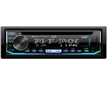 JVC KD-DB902BT Nero 300 W Bluetooth