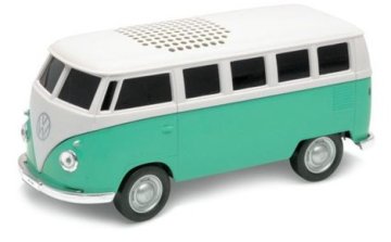 Redline Volkswagen T1 Bus Altoparlante portatile stereo Nero, Verde, Bianco 3 W