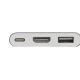 Nilox NLX-TC-HDMIUSBT adattatore grafico USB Argento 2