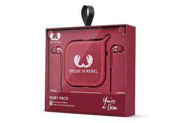 Fresh 'n Rebel 8GIFT04RU portable/party speaker Altoparlante portatile mono Rosso