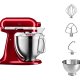 KitchenAid ARTISAN 5KSM185PS Sbattitore con base 300 W Rosso 3