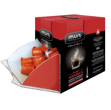 Must Puro Arabica Capsule caffè 100 pz