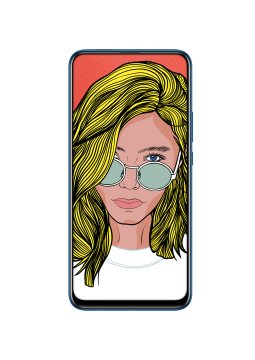 TIM P smart Z 16,7 cm (6.59") Dual SIM ibrida Android 9.0 4G USB tipo-C 4 GB 64 GB 4000 mAh Blu