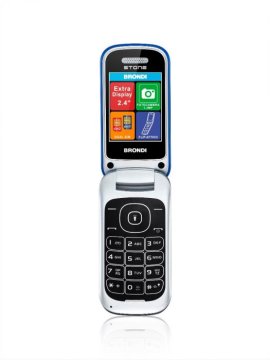 Brondi Stone 6,1 cm (2.4") 86 g Blu Telefono cellulare basico