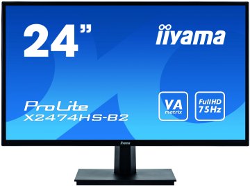 iiyama ProLite X2474HS-B2 Monitor PC 59,9 cm (23.6") 1920 x 1080 Pixel Full HD LED Nero