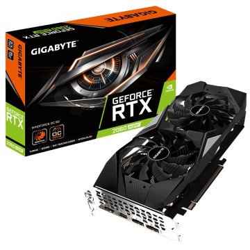 Gigabyte GV-N206SWF2OC-8GD scheda video NVIDIA GeForce RTX 2060 SUPER 8 GB GDDR6