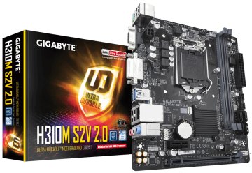 GIGABYTE H310M S2V 2.0 Intel® H310 LGA 1151 (Socket H4) micro ATX