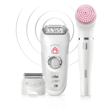 Braun Silk-épil 7 7-875 Beauty Set Epilatore Professionale 5-In-1 Wet&Dry Senza Fili