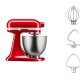 KitchenAid 5KSM3311X robot da cucina 250 W 3,3 L Rosso 3