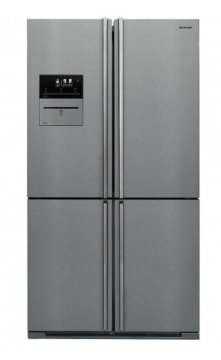 Sharp Home Appliances SJ-F2560EVI frigorifero side-by-side Libera installazione 554 L Acciaio inox