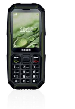 Saiet ENERGY 7,11 cm (2.8") 155 g Nero, Verde