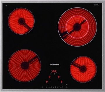 Miele KM 6200 piano cottura Nero Da incasso Ceramica 4 Fornello(i)