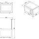 Smeg Universale Microonde MOE25X Acciaio Inox 5