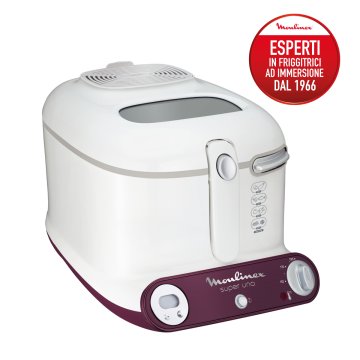 Moulinex Super Uno Singolo Indipendente 1800 W Viola, Bianco