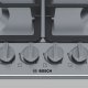 Bosch Serie 4 PGH6B5B90 piano cottura Stainless steel Da incasso Gas 4 Fornello(i) 3