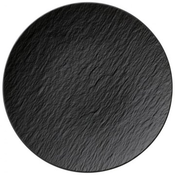Villeroy & Boch 1042392630 piatto piano Piatto fondo Rotondo Porcellana Nero