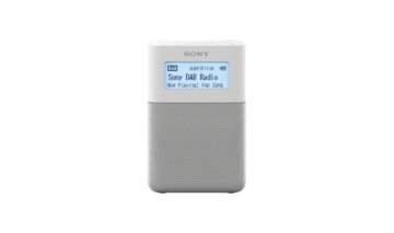Sony XDR-V20D Orologio Digitale Bianco