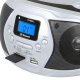 Trevi CMP 548 BT Analogico AM, FM Grigio, Bianco Riproduzione MP3 3