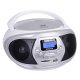 Trevi CMP 548 BT Analogico AM, FM Grigio, Bianco Riproduzione MP3 4
