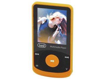 Trevi MPV 1725 SD Lettore MP4 0 GB Nero, Arancione