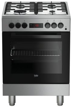 Beko FSE62110DXF Cucina Elettrico Gas Stainless steel A