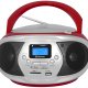 Trevi CMP 548 BT Analogico AM, FM Grigio, Rosso Riproduzione MP3 2