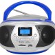 Trevi CMP 548 BT Analogico AM, FM Blu, Grigio Riproduzione MP3 2
