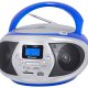 Trevi CMP 548 BT Analogico AM, FM Blu, Grigio Riproduzione MP3 4