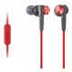 Sony MDR-XB50AP Auricolare Cablato In-ear Musica e Chiamate Nero, Rosso 2