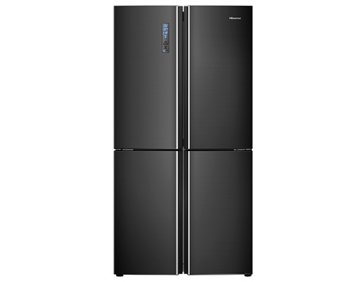 Hisense RQ689N4AF2 frigorifero side-by-side Libera installazione 542 L Nero