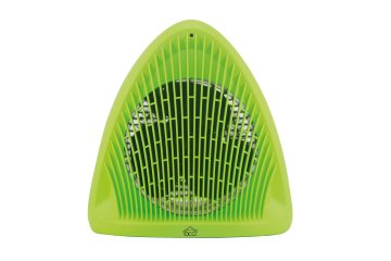 DCG Eltronic HL9736 stufetta elettrica Interno Verde 2000 W Riscaldatore ambiente elettrico con ventilatore