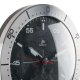 Lowell Justaminute 14965 orologio da parete e da tavolo Orologio al quarzo Rotondo Nero, Grigio, Stainless steel 3