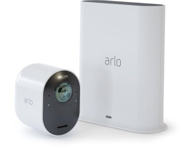 Arlo Ultra VMS5140 sistema di videosorveglianza Wi-Fi con 1 telecamera di sicurezza 4K HDR con faro e sirena integrati