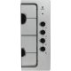Electrolux EGL62821OX Acciaio inox Da incasso 58 cm Combi 4 Fornello(i) 3