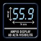 Imetec ES1 100 Rettangolo Blu Bilancia pesapersone elettronica 7