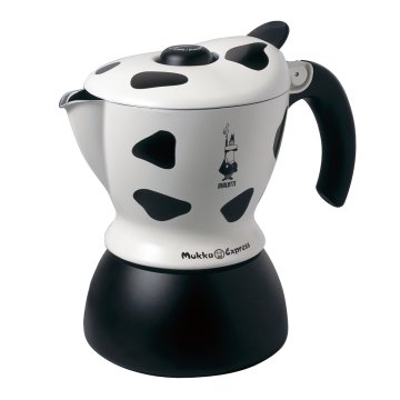 Bialetti Mukka Express Moka 0,5 L Nero, Bianco