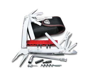 Victorinox SwissTool Spirit XC Plus Coltello multiuso Nero, Marrone, Acciaio inox