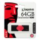 Kingston Technology DataTraveler 106 unità flash USB 64 GB USB tipo A 3.2 Gen 1 (3.1 Gen 1) Nero, Rosso 4