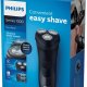 Philips Serie 1000 S1110/04 rasoio elettrico Rotazione Trimmer Nero 3