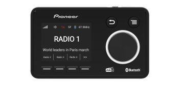 Pioneer SDA-11DAB sintonizzatore audio Auto Nero