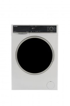 Sharp ES-HFH814AW3 lavatrice Caricamento frontale 8 kg 1400 Giri/min Bianco