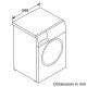 Bosch Serie 2 WAJ20008IT lavatrice Caricamento frontale 8 kg 1000 Giri/min Bianco 9