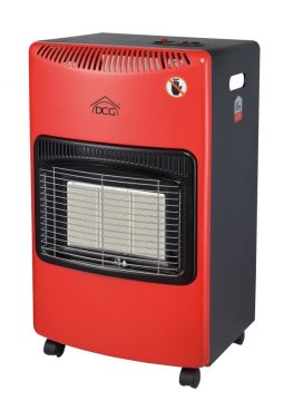 DCG Eltronic GH02 stufa Libera installazione Gas naturale Rosso