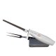 DCG Eltronic EM2121 coltello elettrico 100 W Stainless steel, Bianco 2